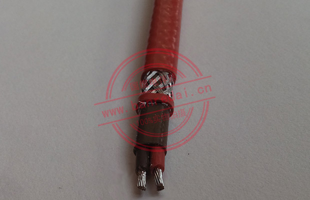 單相HCL串聯恒功率電伴熱帶結構